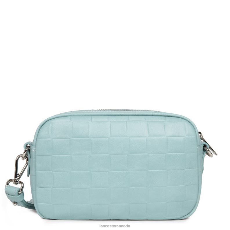 Women Crossbody Bag Gaufre 4J6H2236 Bag Bleu Ciel Lancaster Paris