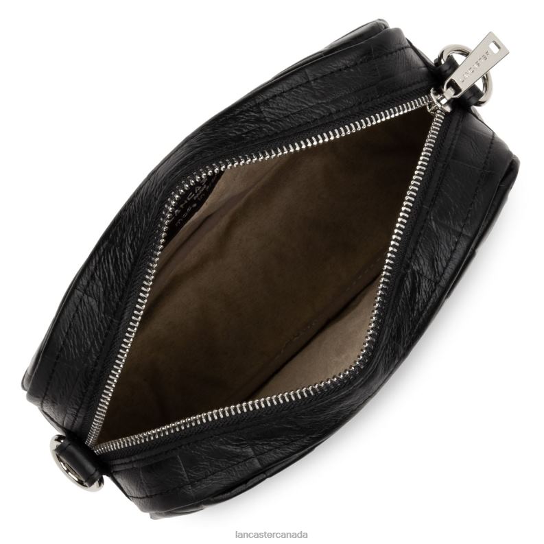 Women Crossbody Bag Gaufre 4J6H2238 Bag Noir Lancaster Paris