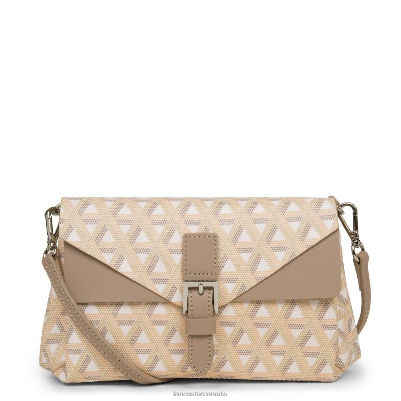 Women Crossbody Bag Ikon 4J6H2056 Bag Beige Lancaster Paris