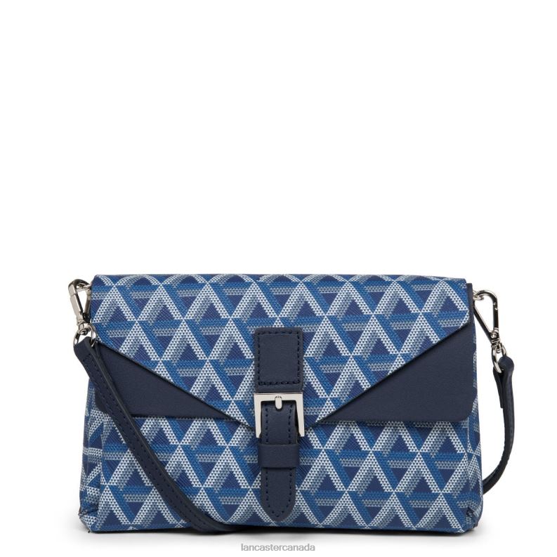 Women Crossbody Bag Ikon 4J6H2057 Bag Bleu Electrique Lancaster Paris