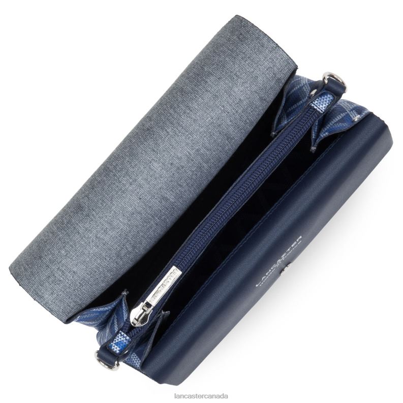 Women Crossbody Bag Ikon 4J6H2057 Bag Bleu Electrique Lancaster Paris