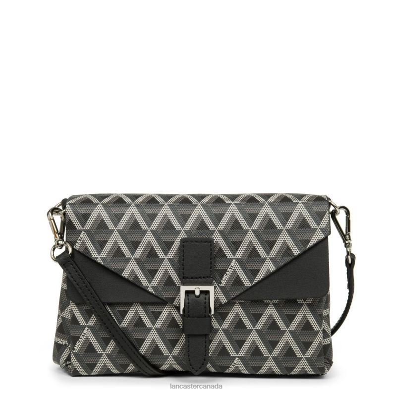 Women Crossbody Bag Ikon 4J6H2058 Bag Noir Lancaster Paris