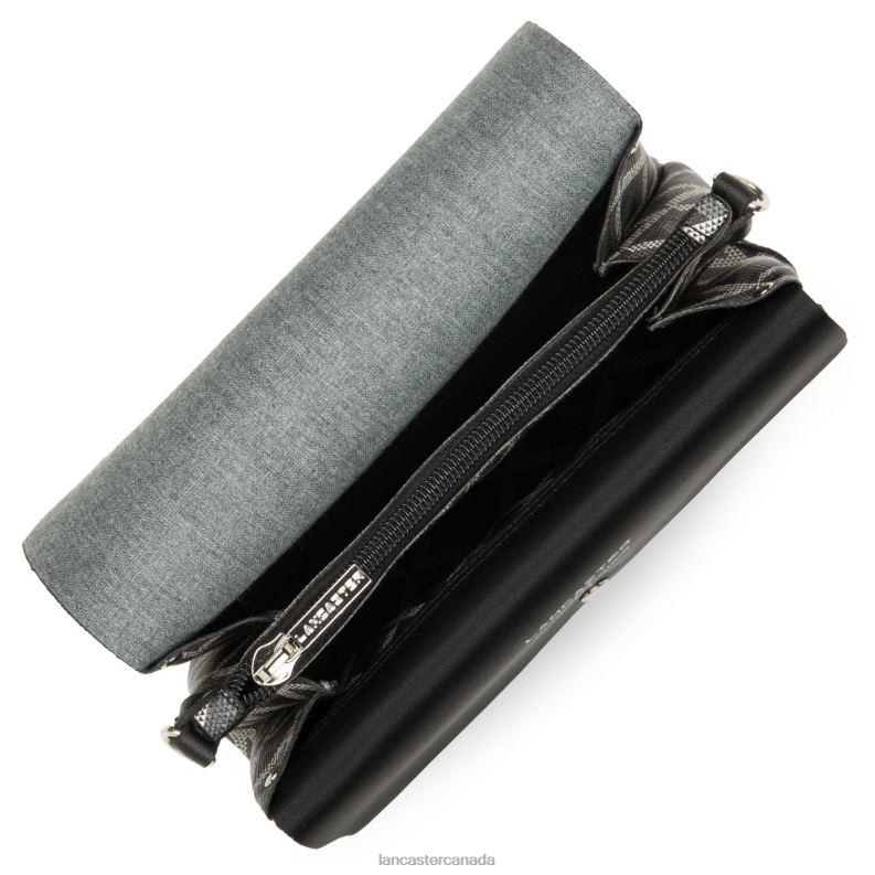 Women Crossbody Bag Ikon 4J6H2058 Bag Noir Lancaster Paris