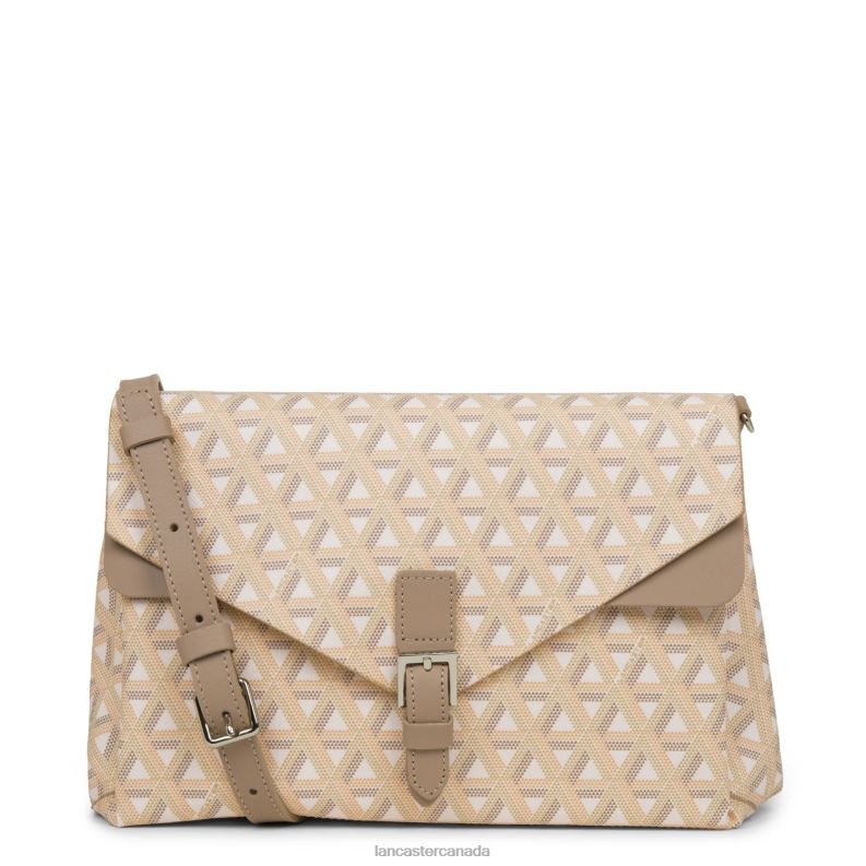 Women Crossbody Bag Ikon 4J6H2232 Bag Beige Lancaster Paris