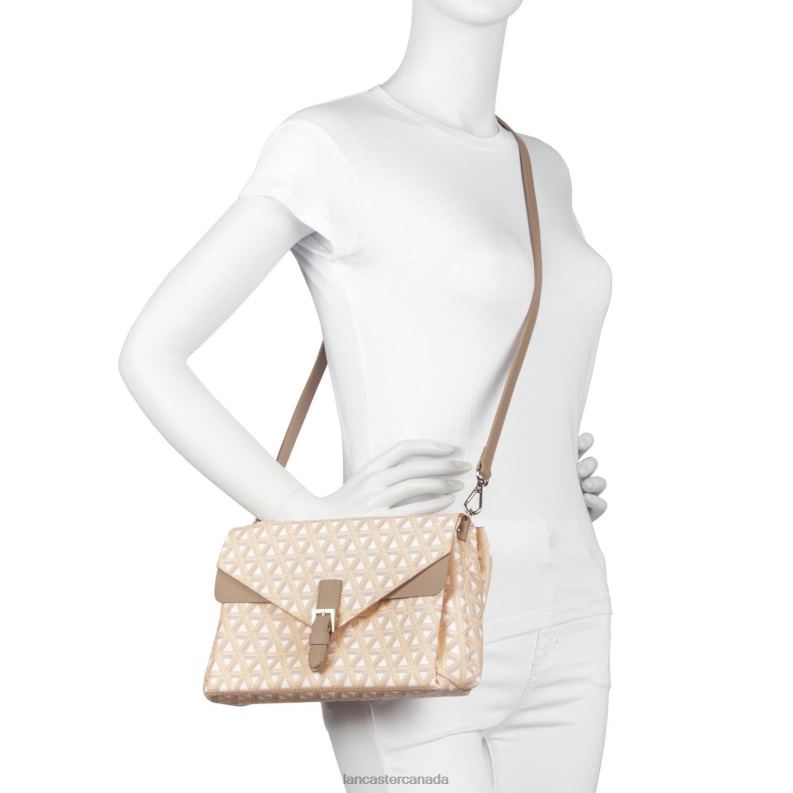 Women Crossbody Bag Ikon 4J6H2232 Bag Beige Lancaster Paris