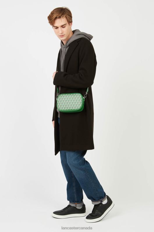 Women Crossbody Bag Ikon It 4J6H1294 Bag Vert Lancaster Paris