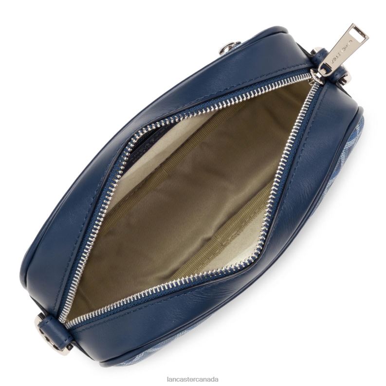 Women Crossbody Bag Ikon It 4J6H1295 Bag Bleu Lancaster Paris