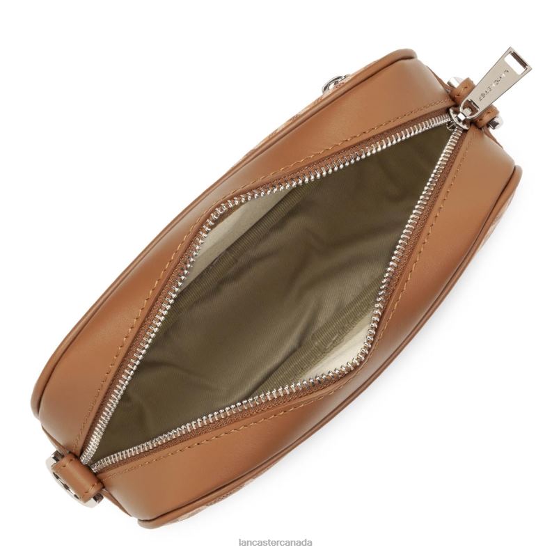 Women Crossbody Bag Ikon It 4J6H1297 Bag Orange Lancaster Paris