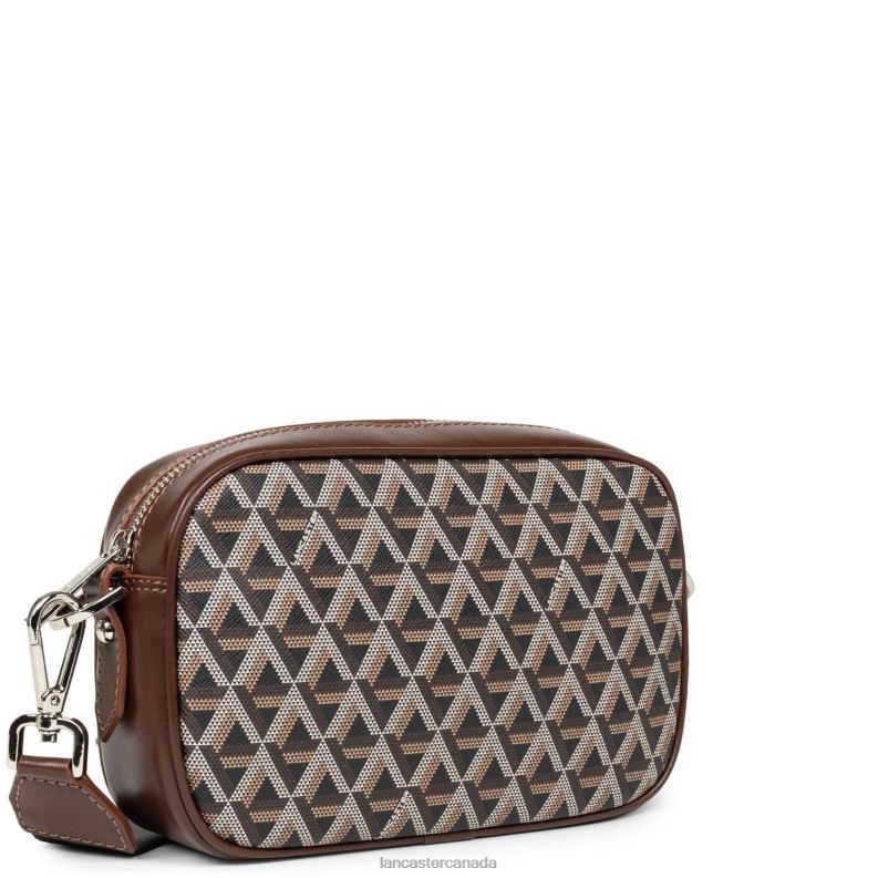 Women Crossbody Bag Ikon It 4J6H1298 Bag Marron Lancaster Paris
