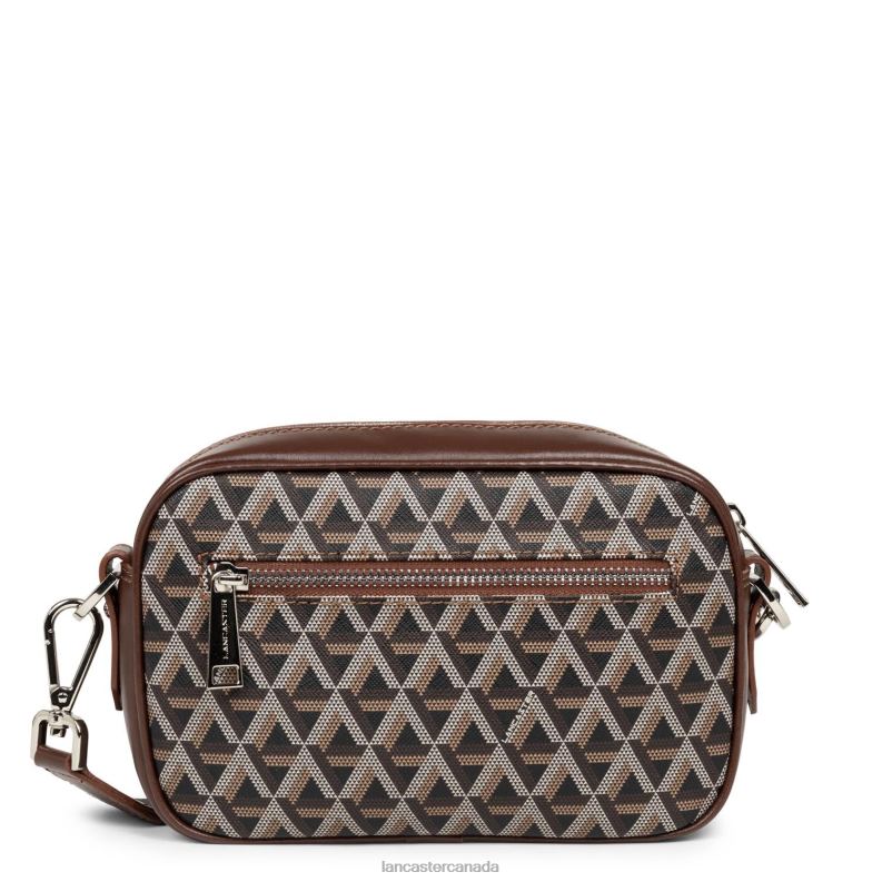 Women Crossbody Bag Ikon It 4J6H1298 Bag Marron Lancaster Paris