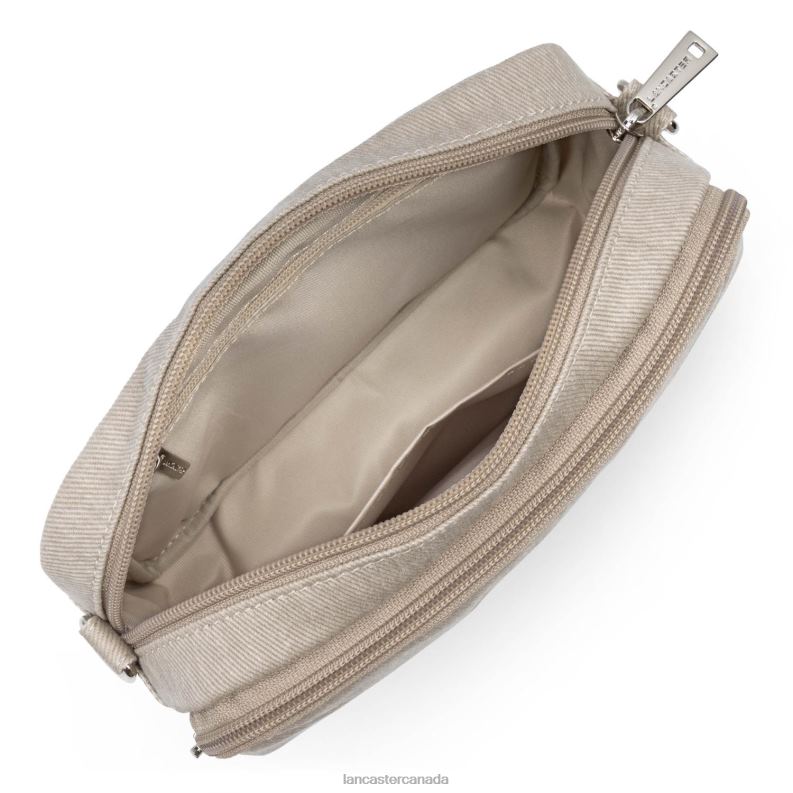 Women Crossbody Bag Jeans Matelasse 4J6H1486 Bag Beige Lancaster Paris