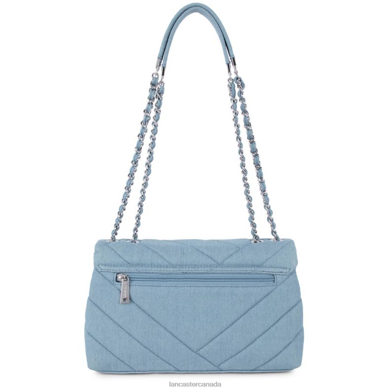 Women Crossbody Bag Jeans Matelasse 4J6H1968 Bag Bleu Lancaster Paris