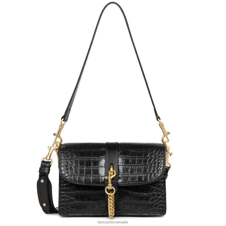 Women Crossbody Bag Jodie 4J6H488 Bag Noir Lancaster Paris
