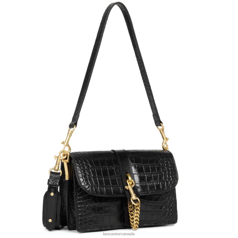 Women Crossbody Bag Jodie 4J6H488 Bag Noir Lancaster Paris
