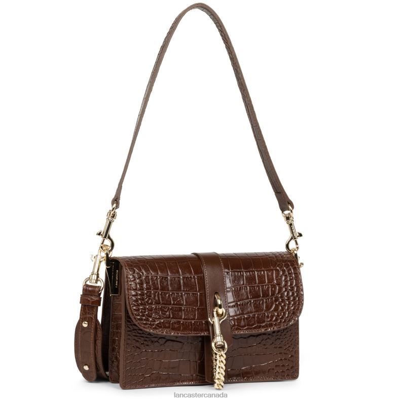 Women Crossbody Bag Jodie 4J6H490 Bag Marron Lancaster Paris
