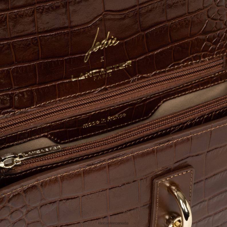 Women Crossbody Bag Jodie 4J6H490 Bag Marron Lancaster Paris