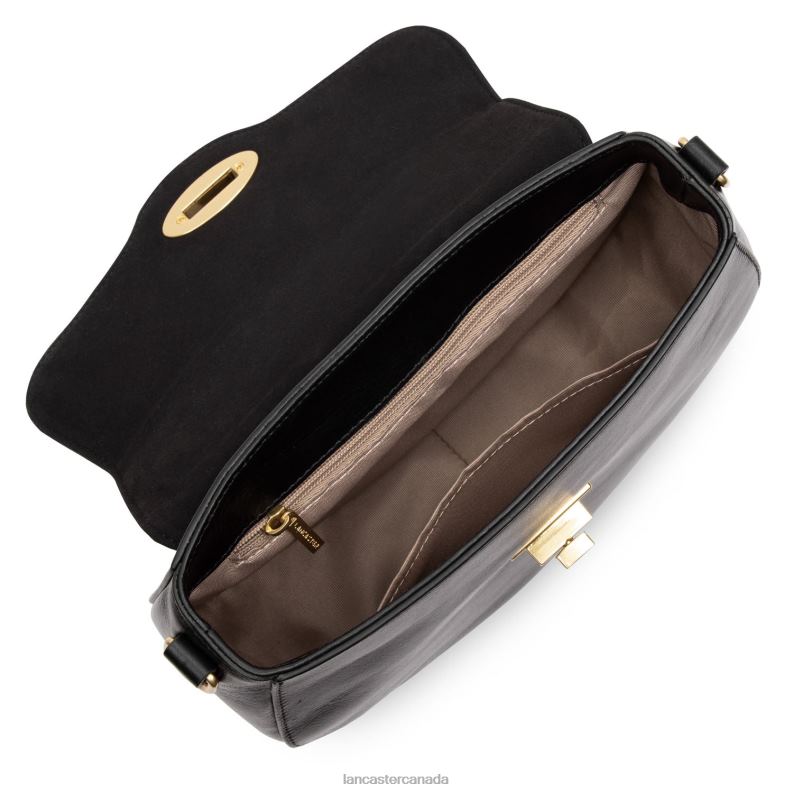 Women Crossbody Bag Legende 4J6H1856 Bag Noir Lancaster Paris