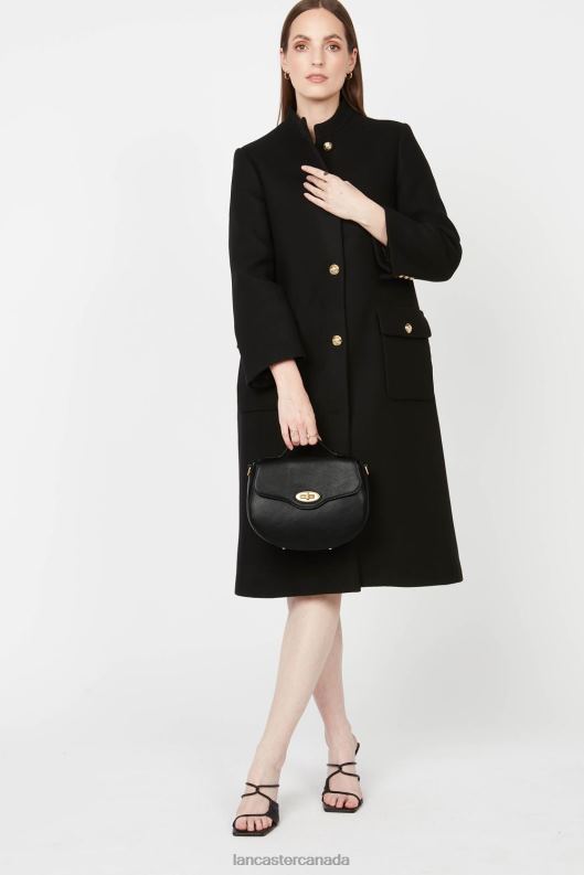 Women Crossbody Bag Legende 4J6H1856 Bag Noir Lancaster Paris