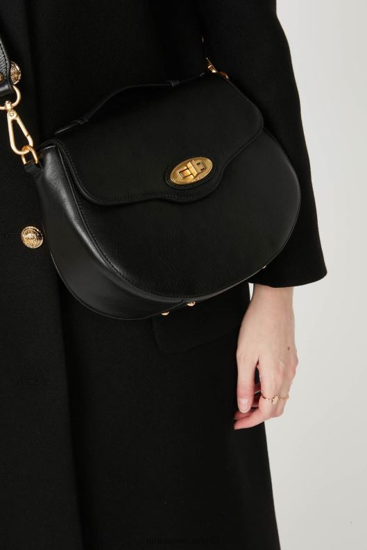 Women Crossbody Bag Legende 4J6H1856 Bag Noir Lancaster Paris