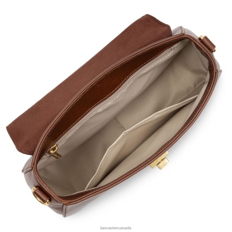 Women Crossbody Bag Legende 4J6H1857 Bag Cognac Lancaster Paris