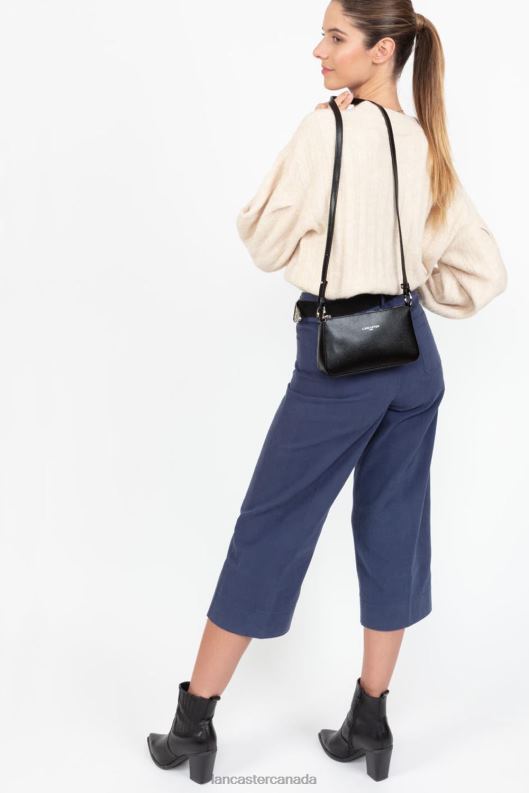 Women Crossbody Bag Lucertola 4J6H266 Bag Noir Lancaster Paris