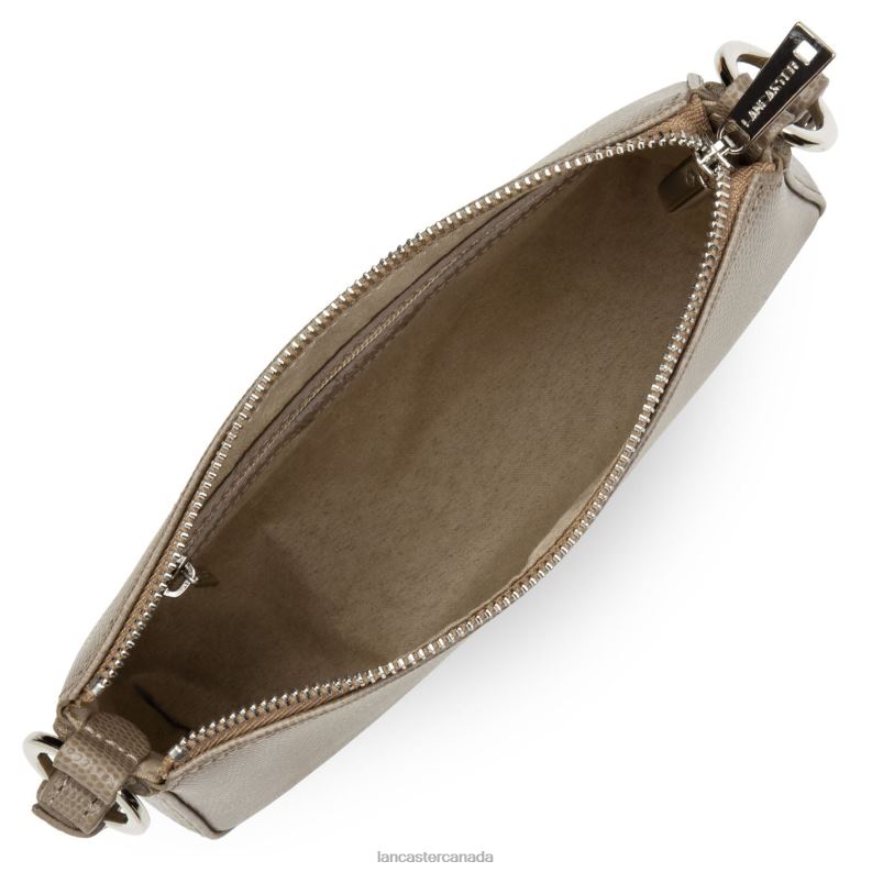 Women Crossbody Bag Lucertola 4J6H271 Bag Taupe Lancaster Paris