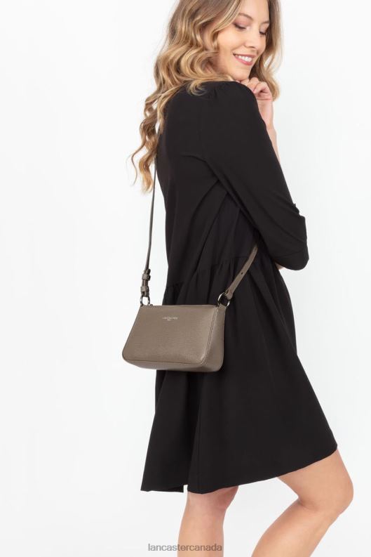 Women Crossbody Bag Lucertola 4J6H271 Bag Taupe Lancaster Paris