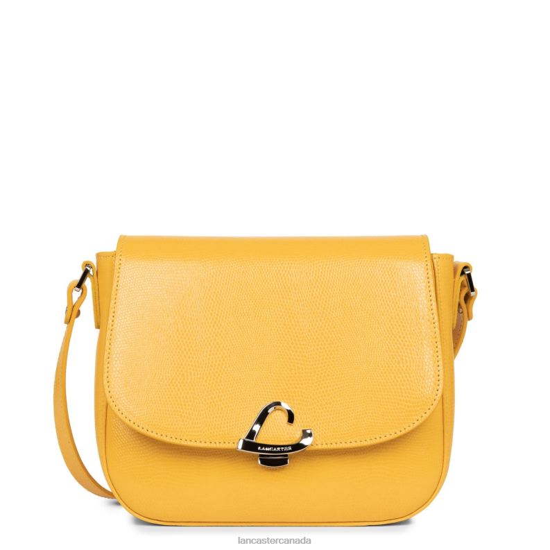 Women Crossbody Bag Lucertola New 4J6H2155 Bag Jaune Lancaster Paris