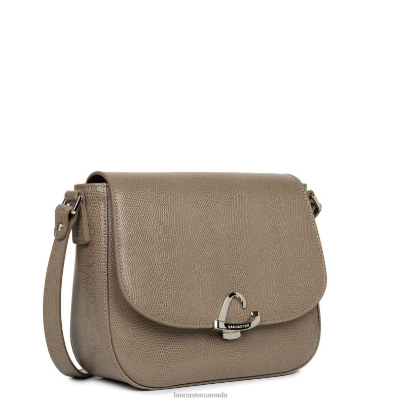 Women Crossbody Bag Lucertola New 4J6H2156 Bag Taupe Lancaster Paris