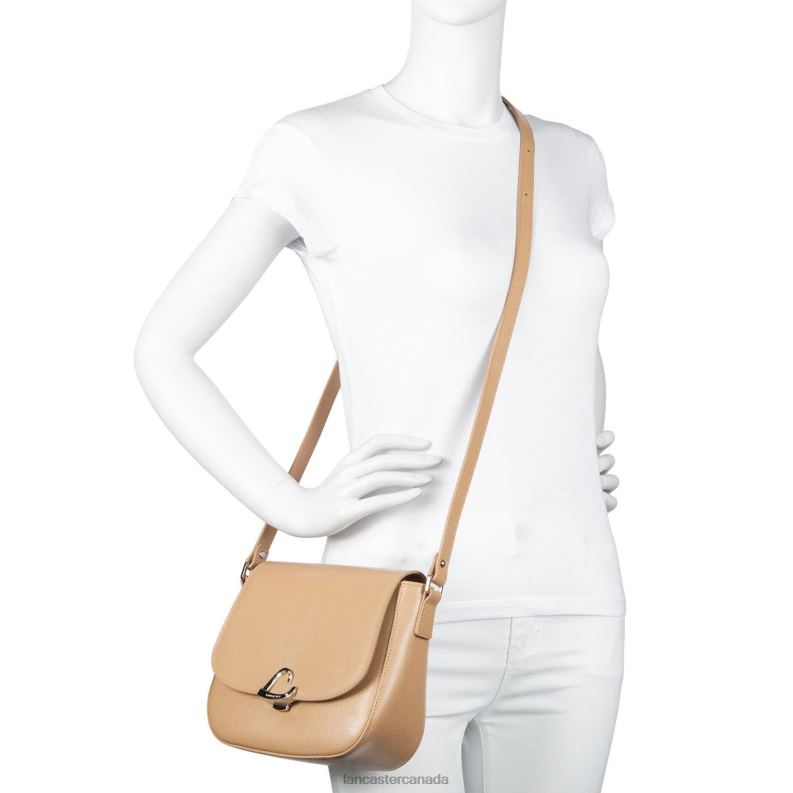 Women Crossbody Bag Lucertola New 4J6H2156 Bag Taupe Lancaster Paris