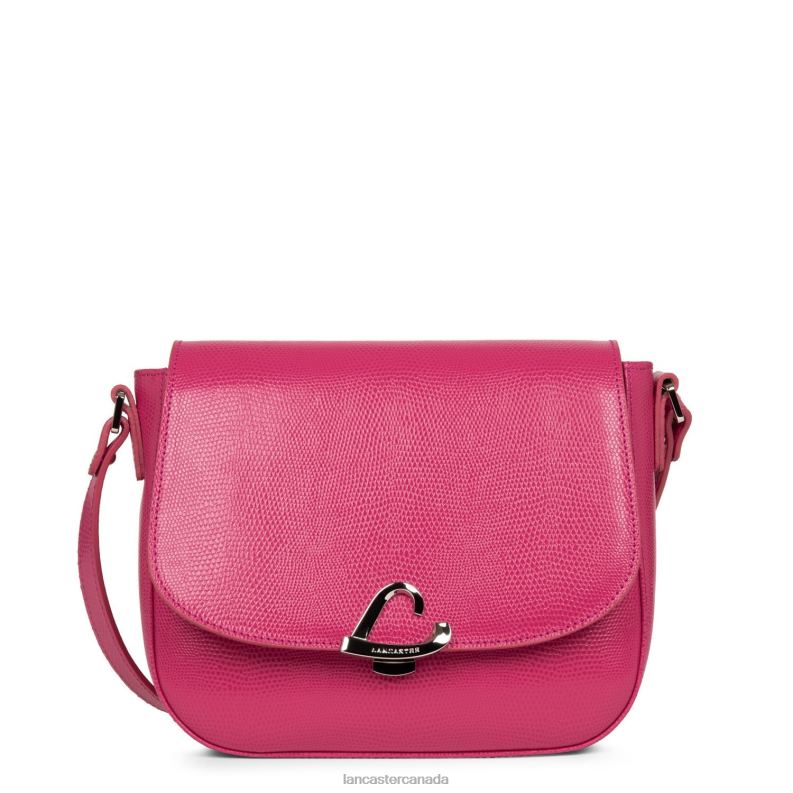 Women Crossbody Bag Lucertola New 4J6H2157 Bag Fuxia Lancaster Paris