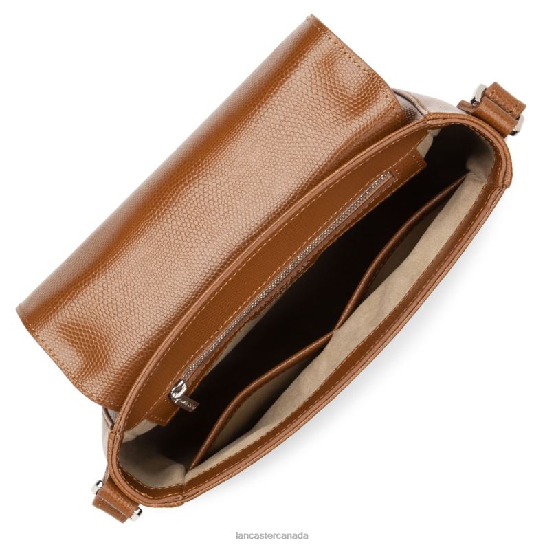 Women Crossbody Bag Lucertola New 4J6H2160 Bag Camel Lancaster Paris