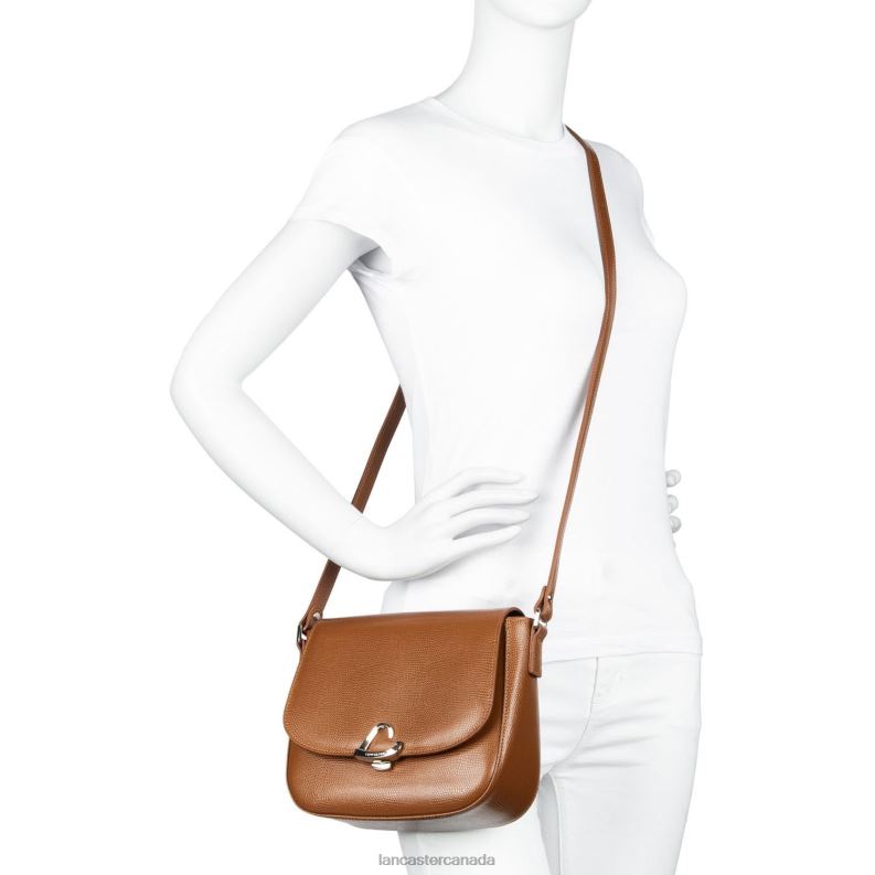 Women Crossbody Bag Lucertola New 4J6H2160 Bag Camel Lancaster Paris
