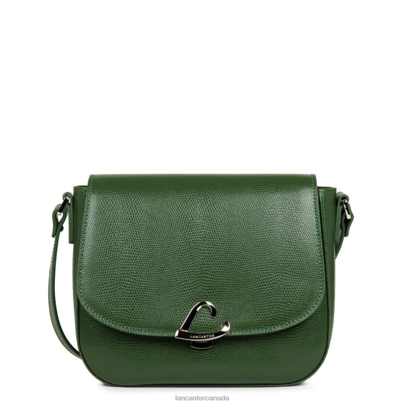 Women Crossbody Bag Lucertola New 4J6H2162 Bag Vert Pin Lancaster Paris