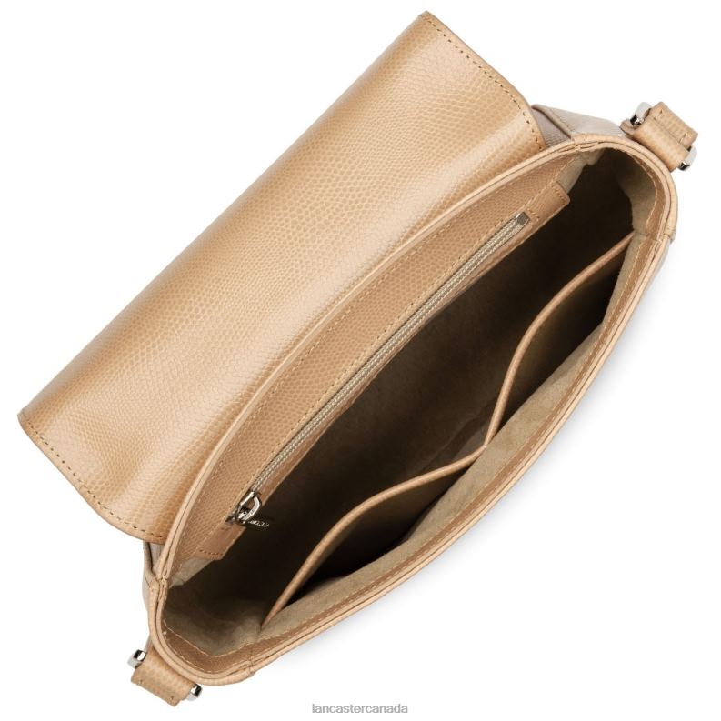 Women Crossbody Bag Lucertola New 4J6H2164 Bag Naturel Lancaster Paris