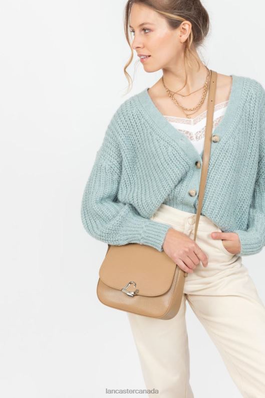 Women Crossbody Bag Lucertola New 4J6H2164 Bag Naturel Lancaster Paris