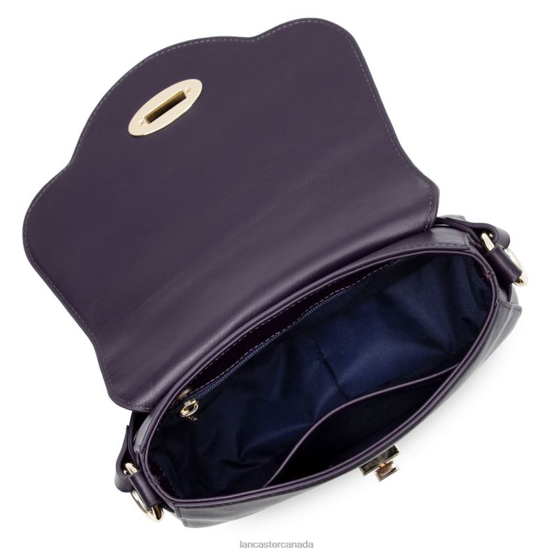 Women Crossbody Bag Marble Touch 4J6H2065 Bag Violet Lancaster Paris