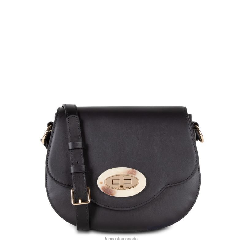 Women Crossbody Bag Marble Touch 4J6H2066 Bag Noir Lancaster Paris