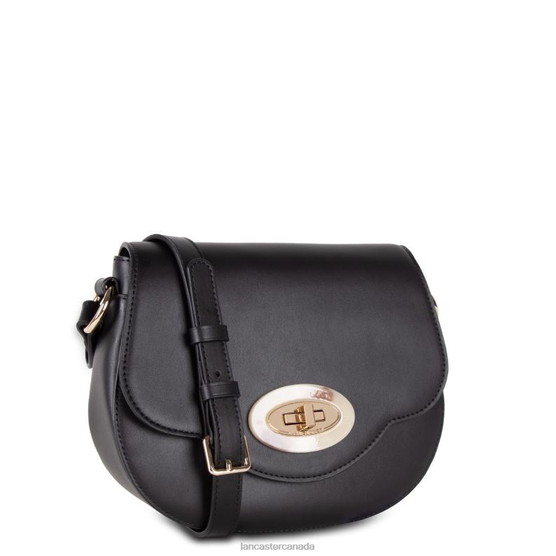 Women Crossbody Bag Marble Touch 4J6H2066 Bag Noir Lancaster Paris