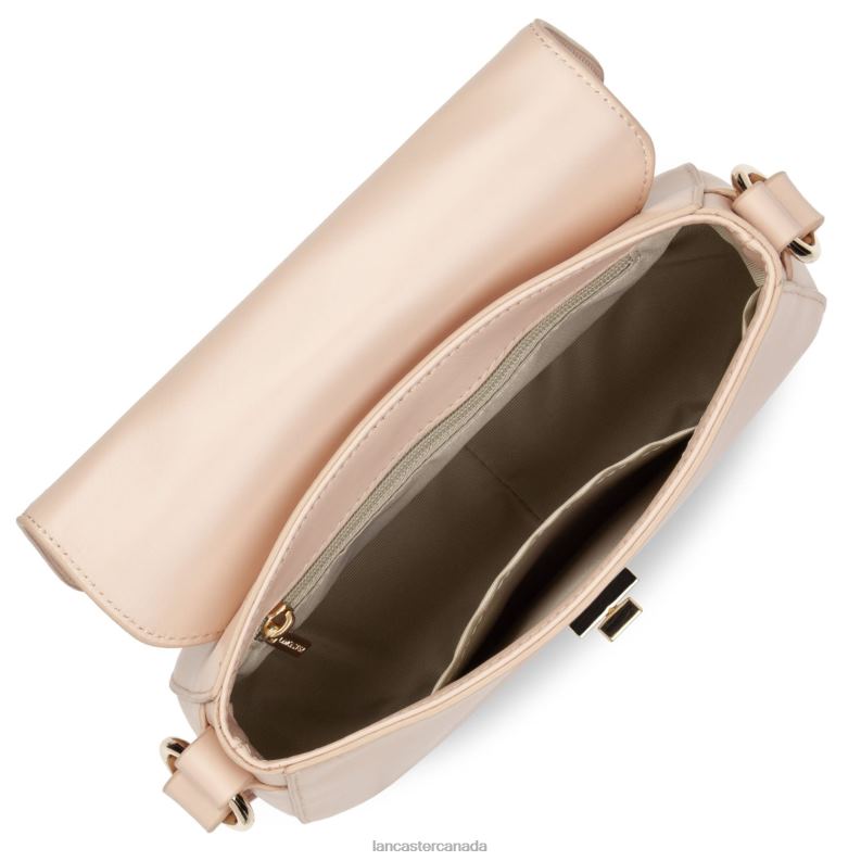 Women Crossbody Bag Marble Touch 4J6H2069 Bag Nude Lancaster Paris