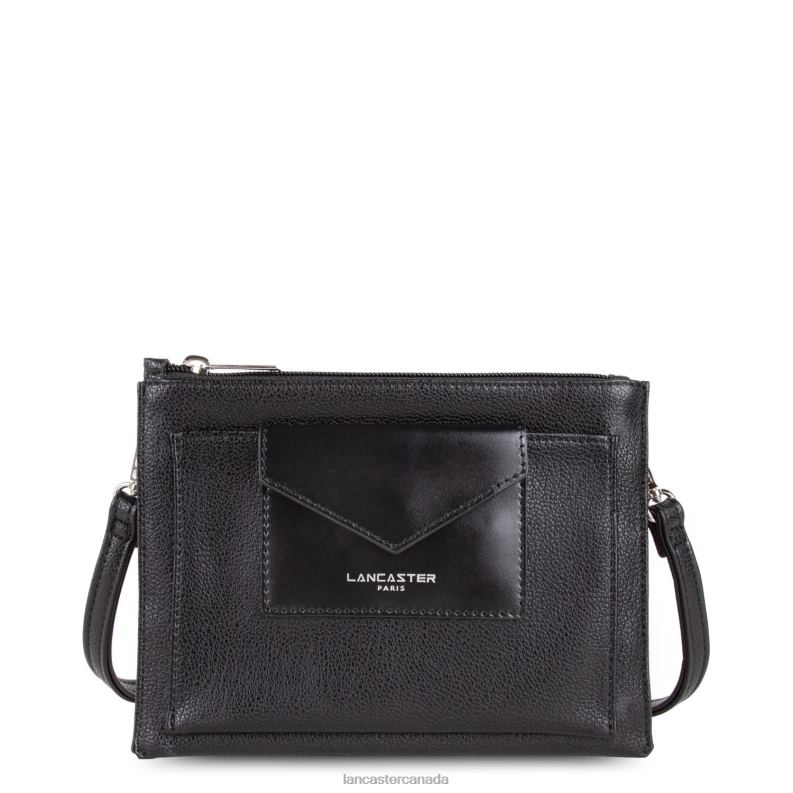 Women Crossbody Bag Maya New 4J6H2314 Bag Noir Lancaster Paris