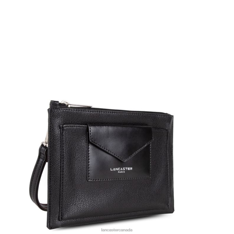 Women Crossbody Bag Maya New 4J6H2314 Bag Noir Lancaster Paris
