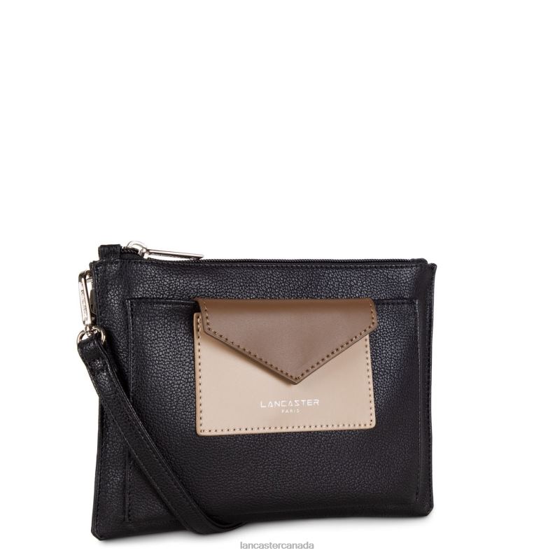 Women Crossbody Bag Maya New 4J6H2329 Bag Noir-Nude-Vison Lancaster Paris