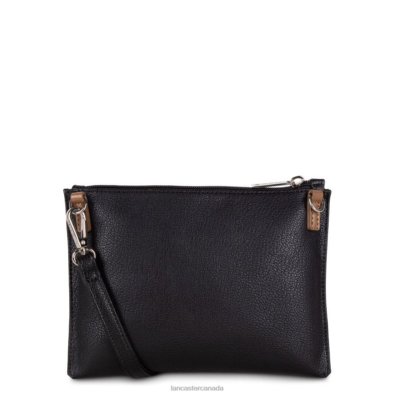 Women Crossbody Bag Maya New 4J6H2329 Bag Noir-Nude-Vison Lancaster Paris