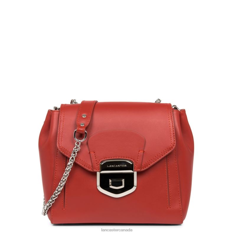 Women Crossbody Bag Parisienne Sophia 4J6H2337 Bag Rouge Lancaster Paris