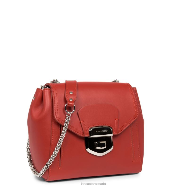 Women Crossbody Bag Parisienne Sophia 4J6H2337 Bag Rouge Lancaster Paris