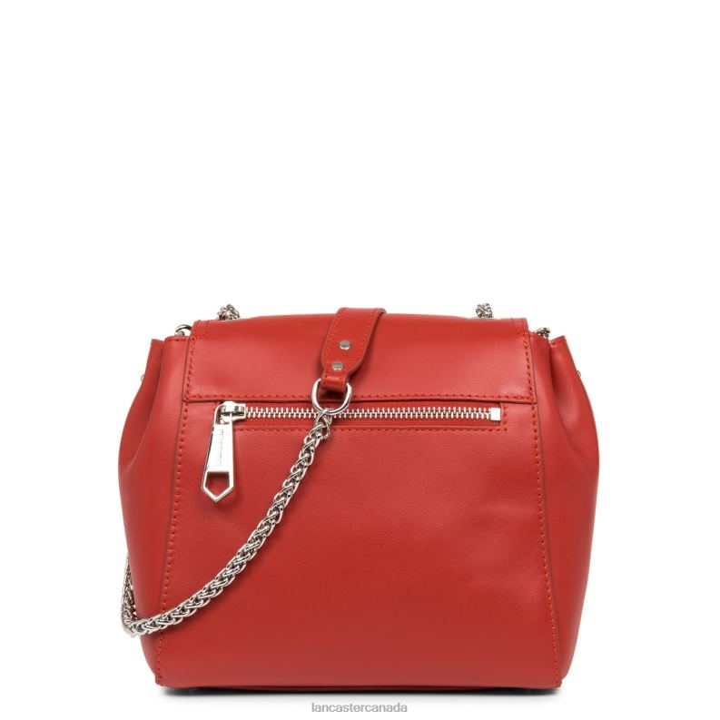 Women Crossbody Bag Parisienne Sophia 4J6H2337 Bag Rouge Lancaster Paris