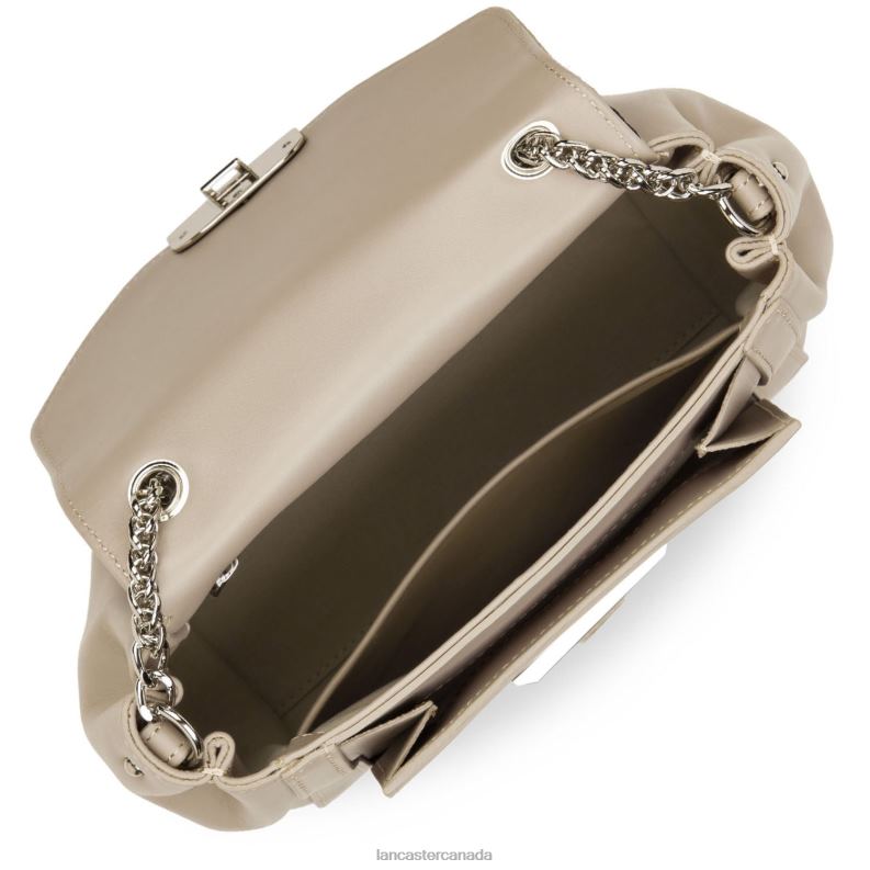 Women Crossbody Bag Parisienne Sophia 4J6H2341 Bag Galet Lancaster Paris