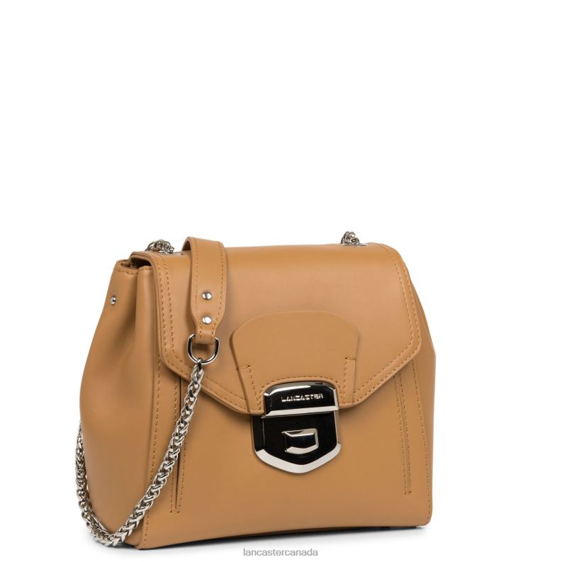 Women Crossbody Bag Parisienne Sophia 4J6H2343 Bag Sable Lancaster Paris