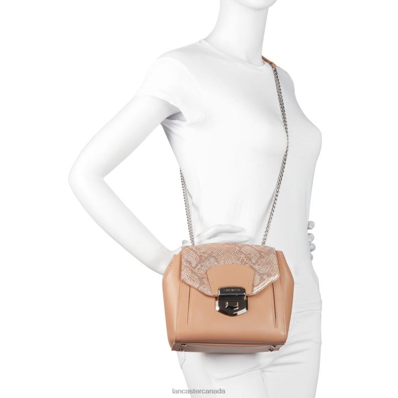 Women Crossbody Bag Parisienne Sophia 4J6H2343 Bag Sable Lancaster Paris